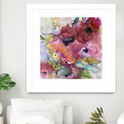 Vibrant Floral Abstract by Alexandra Higgins on GIANT ART - floral painting flowers and plants floral painting