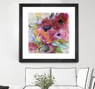 Vibrant Floral Abstract by Alexandra Higgins on GIANT ART - floral painting flowers and plants floral painting