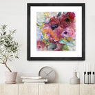 Vibrant Floral Abstract by Alexandra Higgins on GIANT ART - floral painting flowers and plants floral painting
