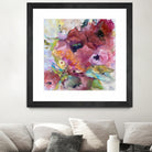 Vibrant Floral Abstract by Alexandra Higgins on GIANT ART - floral painting flowers and plants floral painting