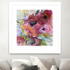 Vibrant Floral Abstract by Alexandra Higgins on GIANT ART - floral painting flowers and plants floral painting