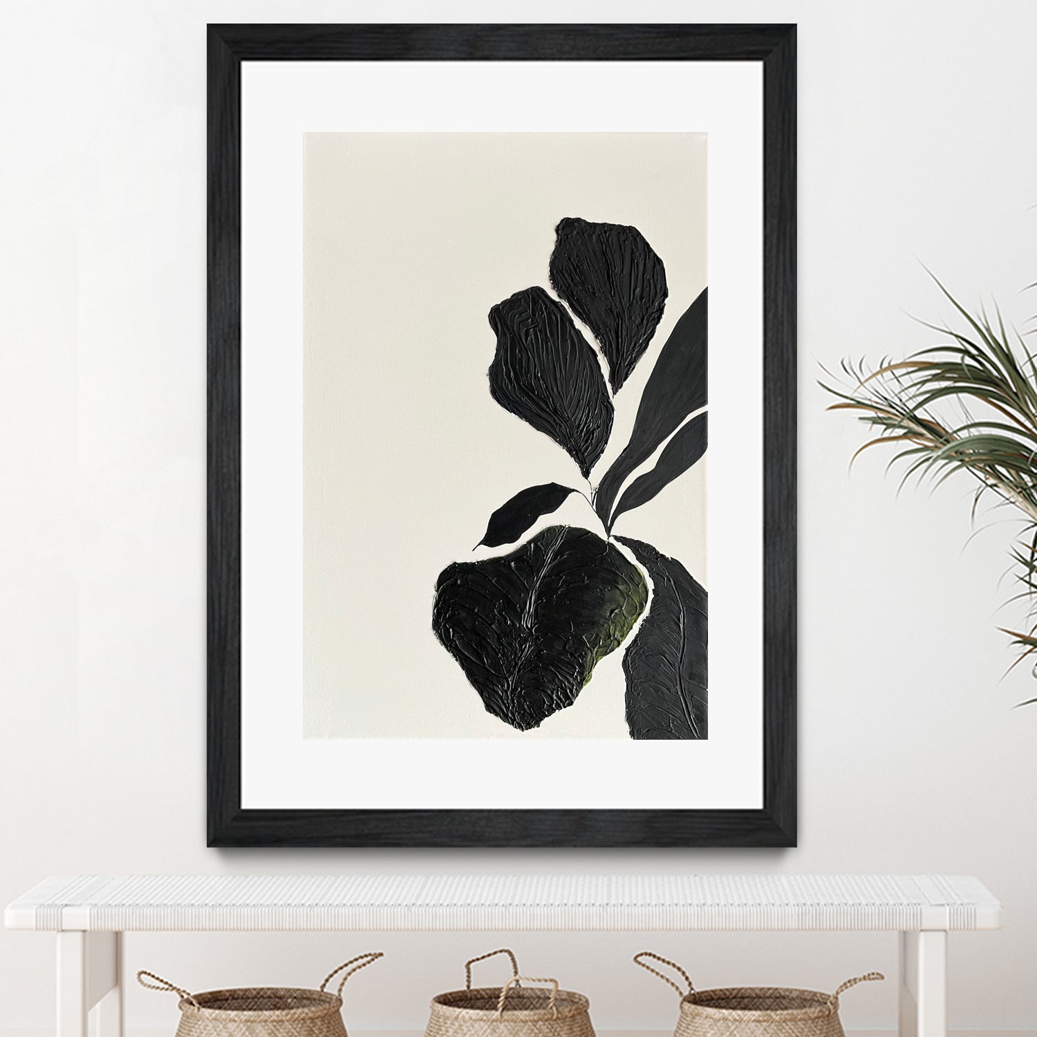 Floral Abstract 1 by Soniya Vijayakumar on GIANT ART -  flowers and plants 