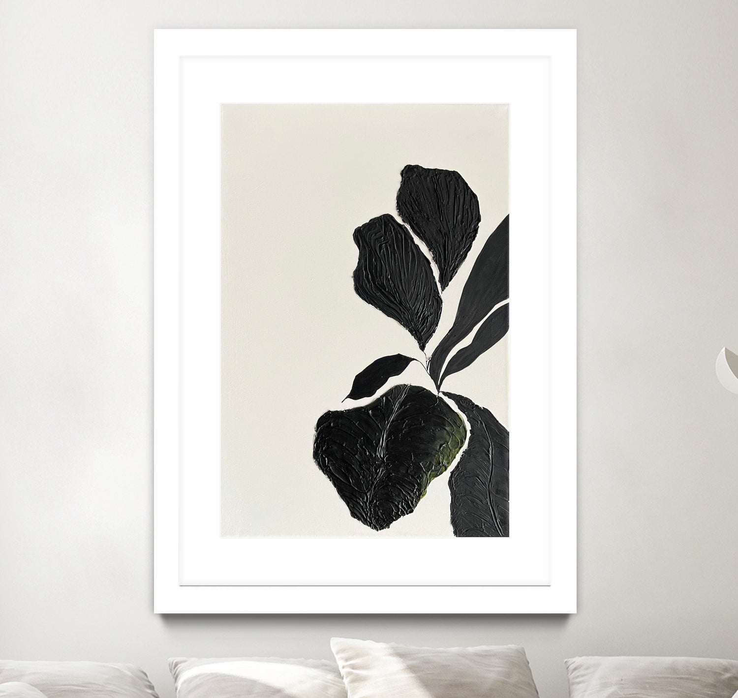 Floral Abstract 1 by Soniya Vijayakumar on GIANT ART -  flowers and plants 