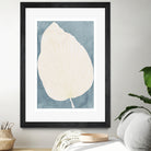 Illustration Of A Large Leaf by Casa cartissi on GIANT ART - illustration minimalist art