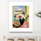 Floral Arrangement In A Black Vase by Avanesova Elena on GIANT ART - modern art painting flowers and plants modern art painting