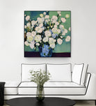 White Roses by Avanesova Elena on GIANT ART -  white roses