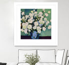 White Roses by Avanesova Elena on GIANT ART -  white roses