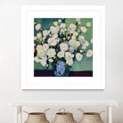 White Roses by Avanesova Elena on GIANT ART -  white roses