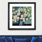 White Roses by Avanesova Elena on GIANT ART -  white roses