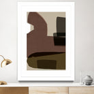 Layered Geometric Shapes And Earthy Tones by cartissi on GIANT ART - 7200 illustration