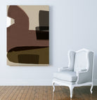 Layered Geometric Shapes And Earthy Tones by cartissi on GIANT ART - 7200 illustration