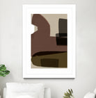 Layered Geometric Shapes And Earthy Tones by cartissi on GIANT ART - 7200 illustration