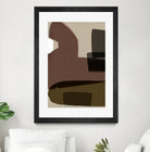 Layered Geometric Shapes And Earthy Tones by cartissi on GIANT ART - 7200 illustration