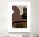 Layered Geometric Shapes And Earthy Tones by cartissi on GIANT ART - 7200 illustration