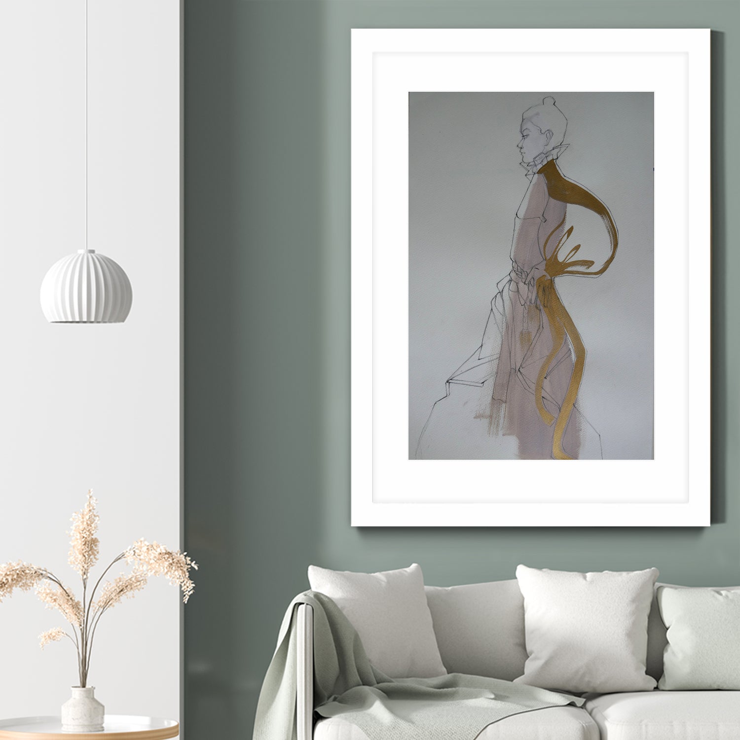 Golden Dress by Doris Schmitz on GIANT ART - 2958 photography