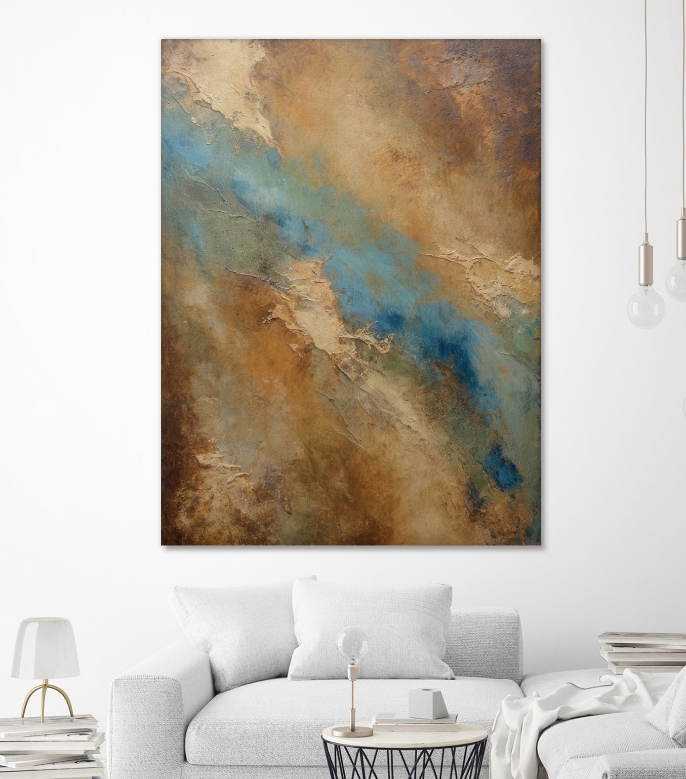 River Through the Desert by Alpenglow Workshop on GIANT ART -  abstract