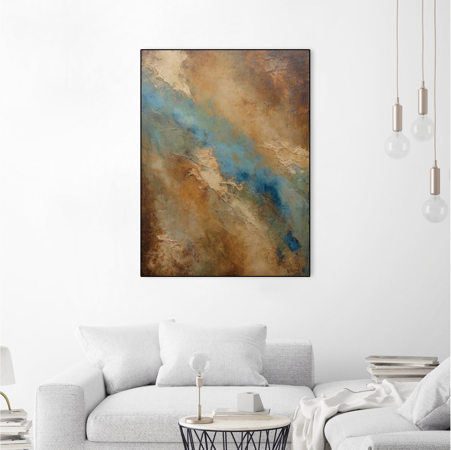River Through the Desert by Alpenglow Workshop on GIANT ART -  abstract