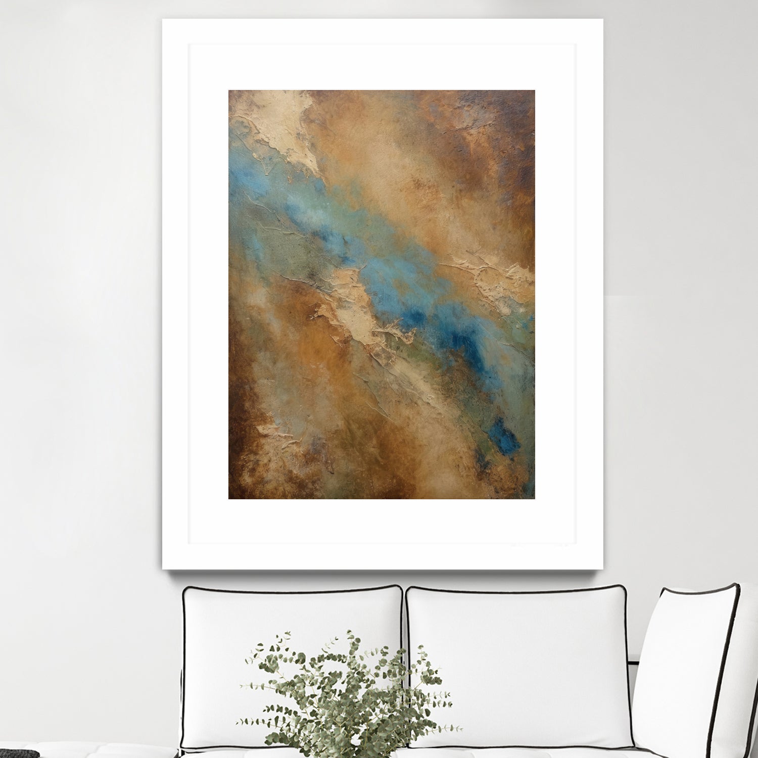 River Through the Desert by Alpenglow Workshop on GIANT ART -  abstract