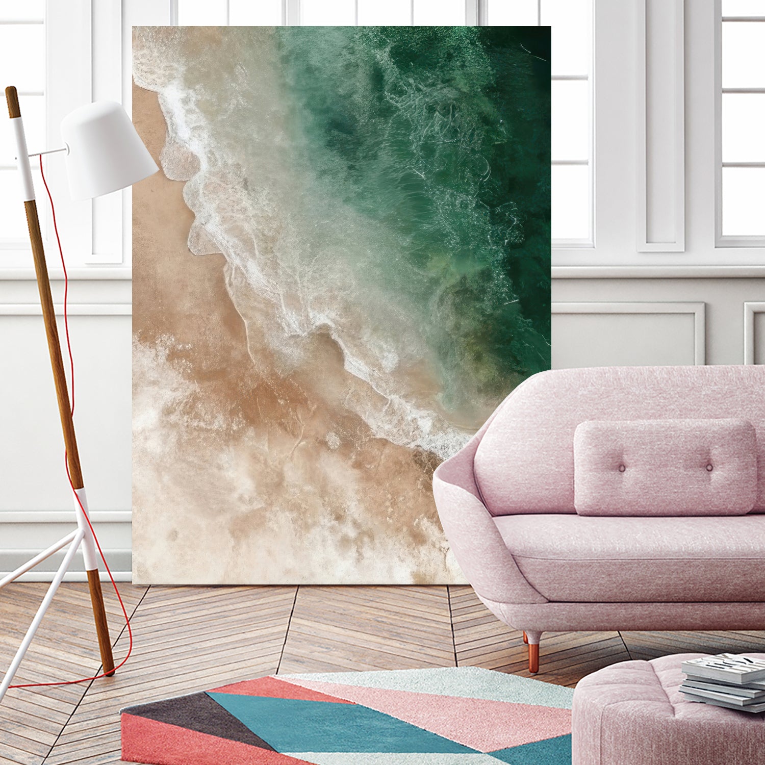 Western Shore by Alpenglow Workshop on GIANT ART -  abstract