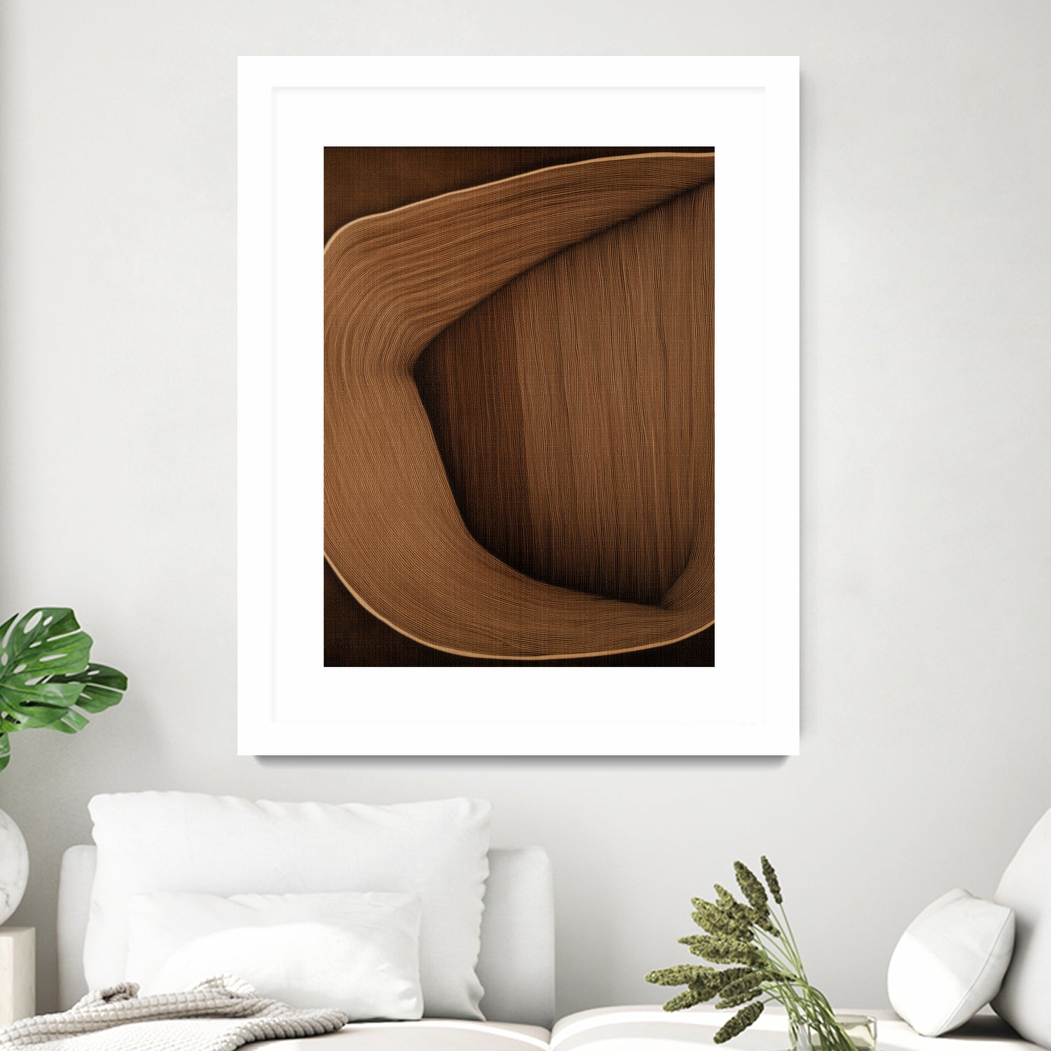 Caramel lines I by Alma on GIANT ART - 6223 photography
