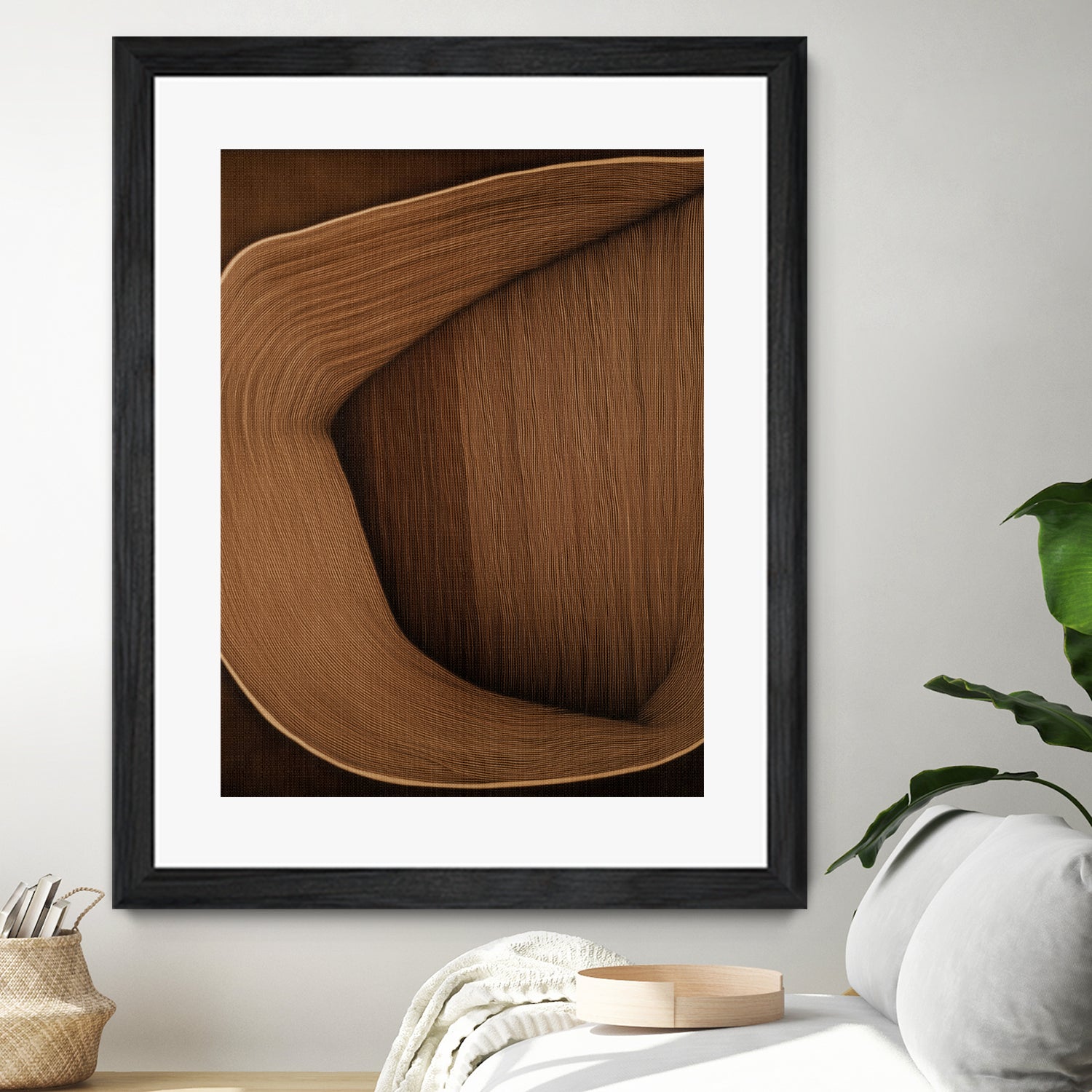 Caramel lines I by Alma on GIANT ART - 6223 photography