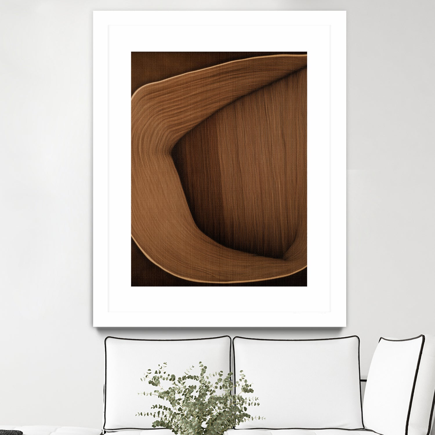 Caramel lines I by Alma on GIANT ART - 6223 photography