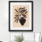 Gentle Life In A Broken Vase by Ralu S on GIANT ART - flowers and plants mid-century modern art