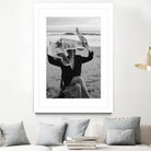 ALEX by Samuel Sleziak on GIANT ART - woman black and white woman