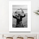 ALEX by Samuel Sleziak on GIANT ART - woman black and white woman