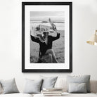 ALEX by Samuel Sleziak on GIANT ART - woman black and white woman