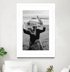 ALEX by Samuel Sleziak on GIANT ART - woman black and white woman