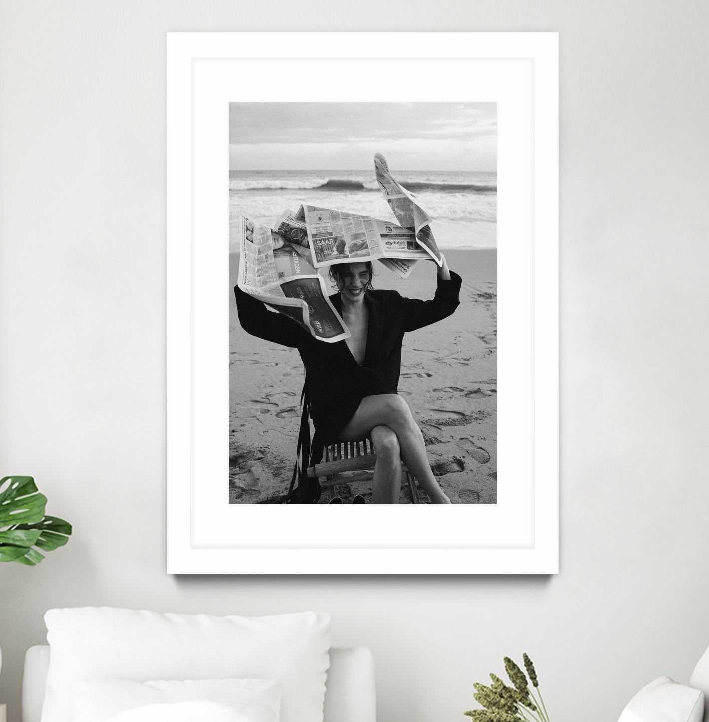 ALEX by Samuel Sleziak on GIANT ART - woman black and white woman