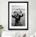 ALEX by Samuel Sleziak on GIANT ART - woman black and white woman