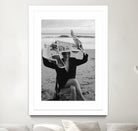 ALEX by Samuel Sleziak on GIANT ART - woman black and white woman