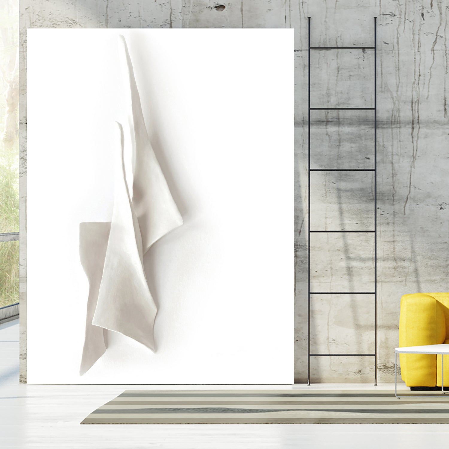 White Elegance by Jenja Braun on GIANT ART - flowers and plants minimalist-art