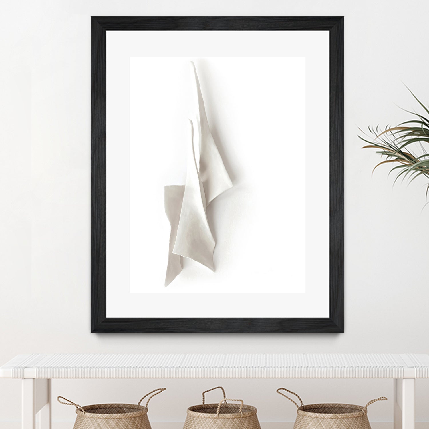 White Elegance by Jenja Braun on GIANT ART - flowers and plants minimalist-art
