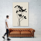 Modern Plant by THE MIUUS STUDIO on GIANT ART -  black