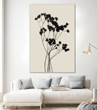 Modern Plant by THE MIUUS STUDIO on GIANT ART -  black