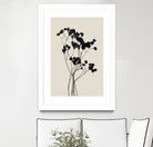 Modern Plant by THE MIUUS STUDIO on GIANT ART -  black