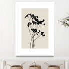 Modern Plant by THE MIUUS STUDIO on GIANT ART -  black