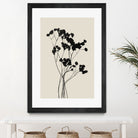 Modern Plant by THE MIUUS STUDIO on GIANT ART -  black