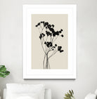 Modern Plant by THE MIUUS STUDIO on GIANT ART -  black