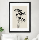 Modern Plant by THE MIUUS STUDIO on GIANT ART -  black