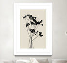Modern Plant by THE MIUUS STUDIO on GIANT ART -  black