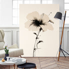 Hibiscus In Beige by Andreas Magnusson on GIANT ART -  hibiscus