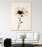 Hibiscus In Beige by Andreas Magnusson on GIANT ART -  hibiscus