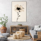 Hibiscus In Beige by Andreas Magnusson on GIANT ART -  hibiscus