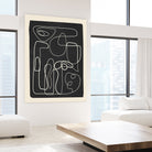 Flowing Lines Maze by City Art on GIANT ART - abstract abstract art print