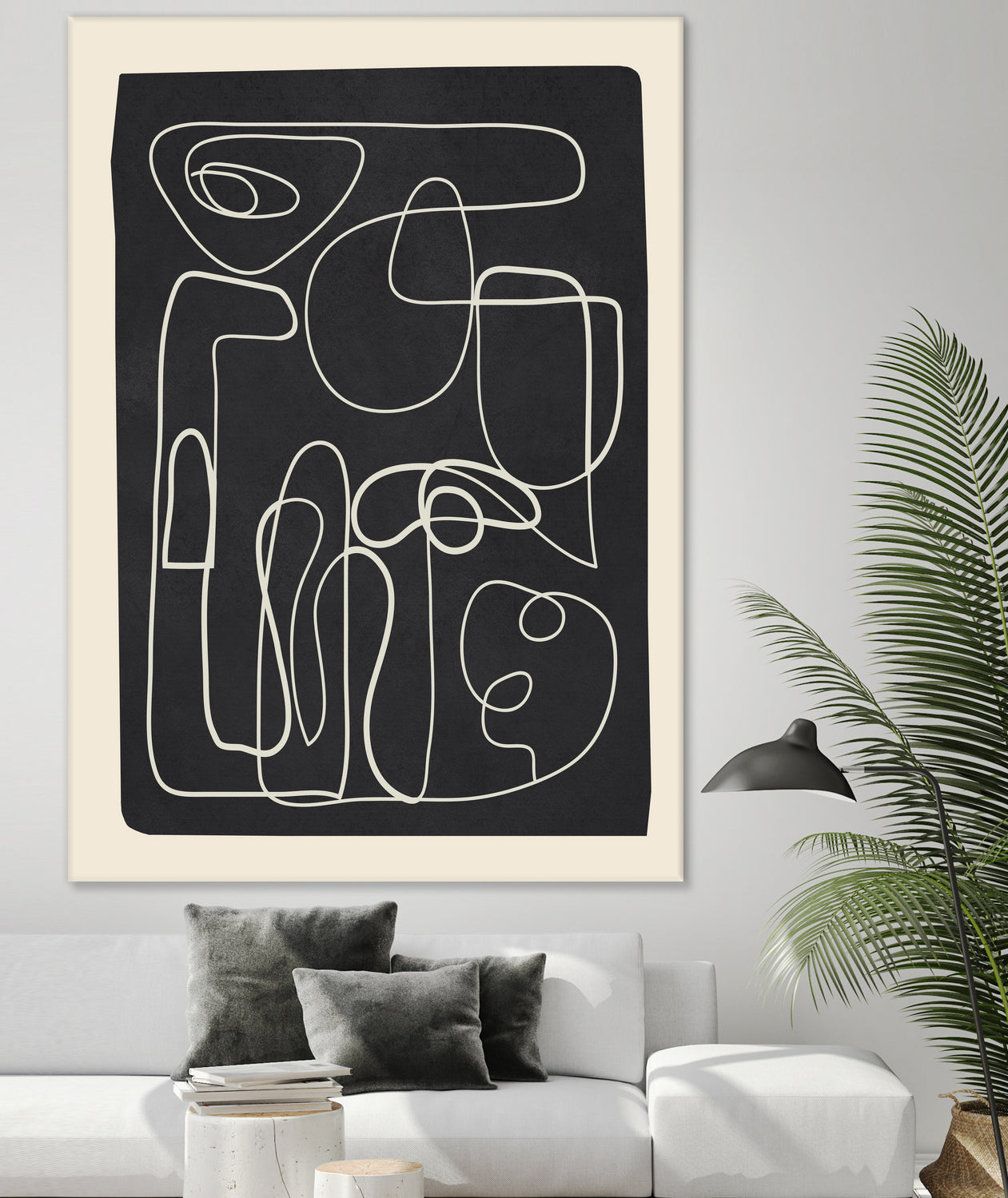 Flowing Lines Maze by City Art on GIANT ART - abstract abstract art print