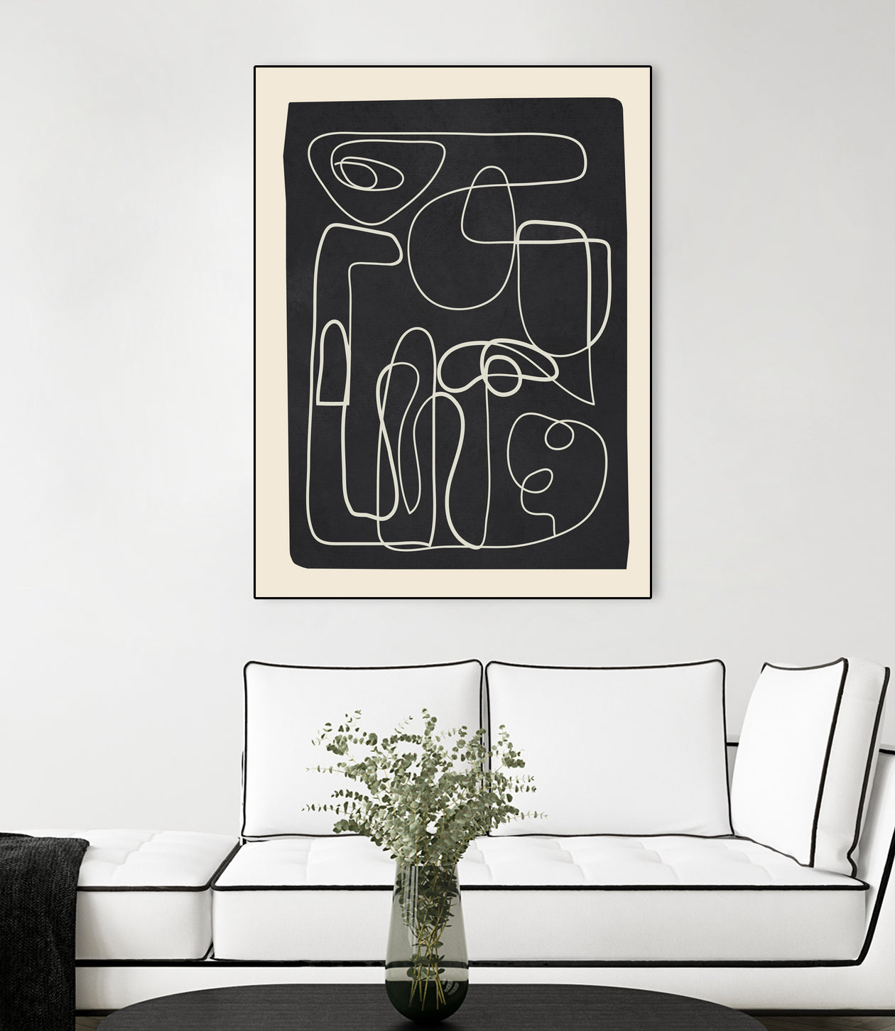 Flowing Lines Maze by City Art on GIANT ART - abstract abstract art print